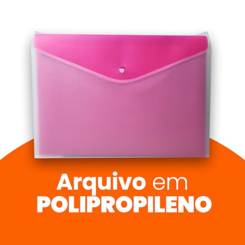 Dello Arquivo Full Color com 5 Envelopes Coloridos, 6029.01.0005