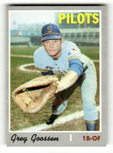 1970 Topps (EXMT) #271 Greg Goossen Seattle Pilots MLB Vintage Baseball Trading Card