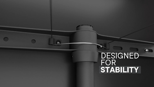 One For All Full Metal TV-Stativ - Höhenverstellbar Bis 65 Zoll