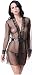 Women Intimate Night Dressing Robe w/ Satin Ribbon Belt Christmas Gifts
