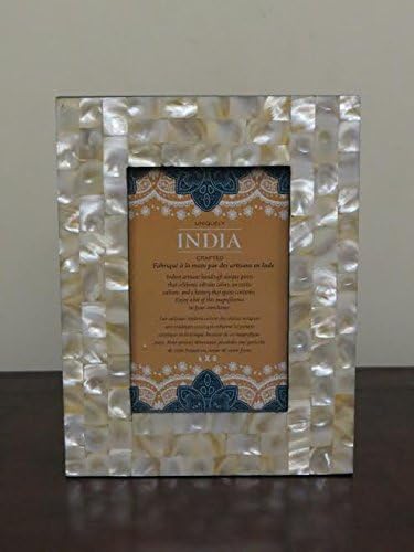 Mother of pearl photo frame 4"x6" by TOUCHWOOD STUDIO