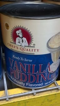Chef's Quality: Vanilla Pudding 2/7 Lb. Cans