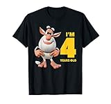 Booba - I'm 4 years old Birthday Boy T-Shirt