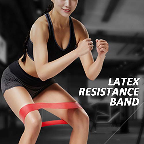 Bandas de loop de resistência, Bandas de exercício de resistência para fitness em casa, Alongamento,