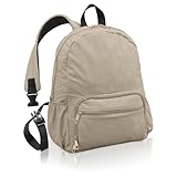 [アンコール] マザーズリュック 【超軽量325gで多機能】 現役ママのこだわり マザーズバッグ リュックサック 小さめ A4 軽量 背面ポケット リュック レディース 出産祝 プレゼント (グレージュ)