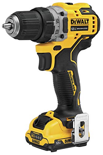 DEWALT XTREME 12V MAX Cordless Drill / Driver Kit, 3/8-Inch (DCD701F2)