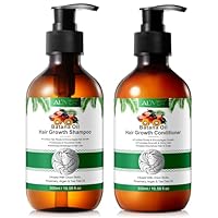 Batana Oil Shampoo und Conditioner Set, Klärende Haarwachstumskur für dünner werdendes Haar, Batana Oil Shampoo und Conditioner Set für längeres, dickeres, volleres Haar, sichere für Männer & Frauen