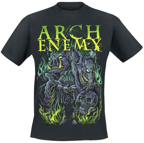 Arch Enemy Ritual Hombre Camiseta Negro 100% algodón Regular