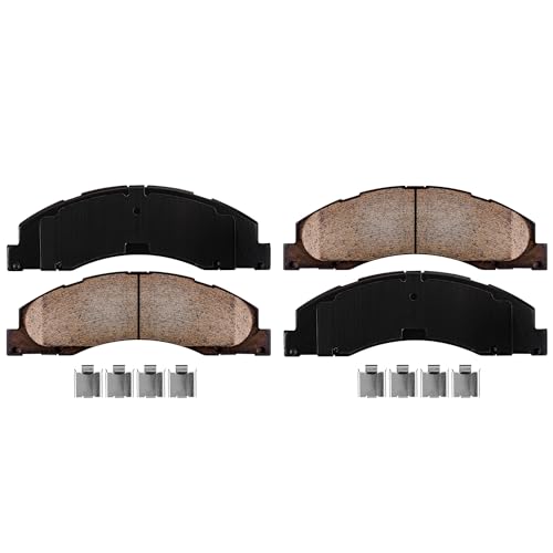 Image of Detroit Axle - Front Brake Pads for 2008-2014 Ford E-150 E-250
