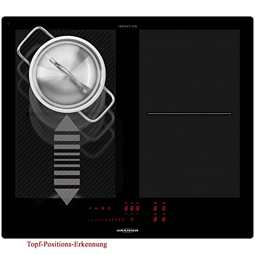 Oranier Backofenset autark Flächeninduktionskochfeld 60 cm FLI 2064 mit Edelstahl Pyrolyse Einbaubackofen EBP 9872 – Bild 8