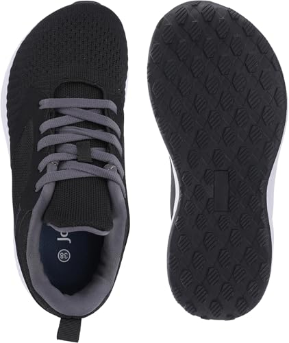 Image of Joomra Women's Wide Toe Box Walking Shoes | Wide Athletic Tennis Sneakers | Rubber Outsole
