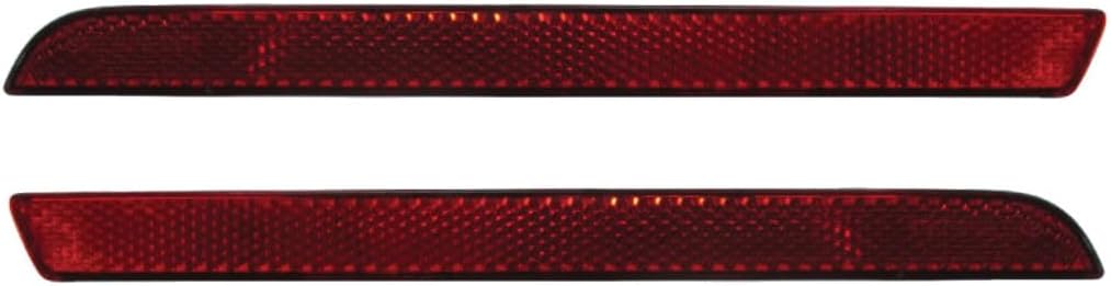 For Toyota Sienna 2021 2022 2023 Reflector Driver and Passenger Side | Pair | Rear | DOT/SAE Certified | Replacement For TO1184120, TO1185120 | 81920-08020, 81910-08020