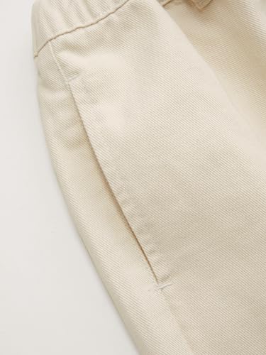 Image of CIDER Drawstring Baggy Jeans Women Mid Waisted Wide Leg Jeans with Pockets
