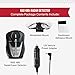 Cobra RAD 480i Laser Radar Detector – Long Range Detection, Bluetooth, Apple CarPlay and Android Auto Compatible, LaserEye Front and Rear Detection, Digital Signal Processing, Black