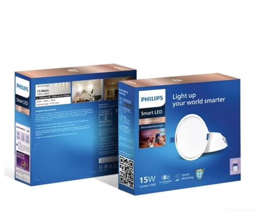 PHILIPS Wi-Fi Aura Styledge Dimmable Downlight | Dimmable wi...
