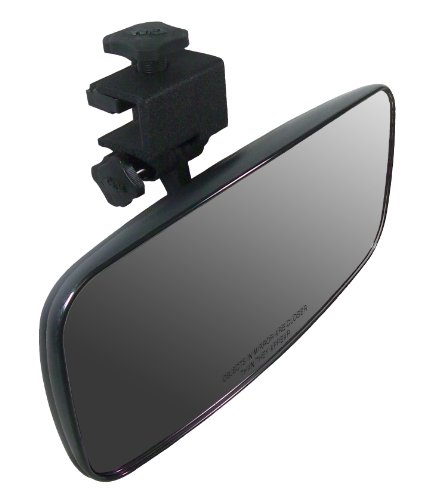 Cipa 02000 Comp Universal 7" X 14" Marine Mirror, Black #TOP3