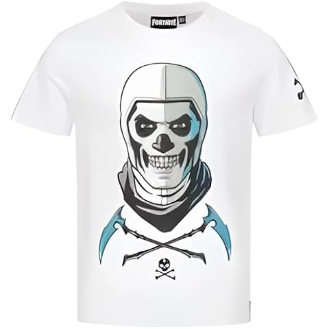 Fortnite Skull Trooper Youth Gaming T-Shirt Cover
