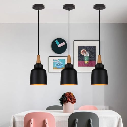 Lámpara colgante de isla de cocina moderna y dormitorio con cadena ajustable 4