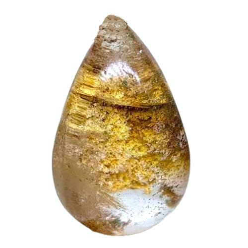 Quartz de jardin lodolite poire pour fabriquer vos bijoux bohèmes et colliers artisanaux