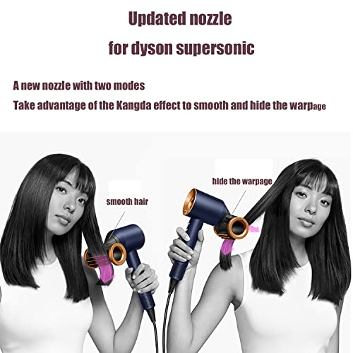 Anti-Flight Flyaway Smooth Hair Comb Nozzle Attachment For Dyson Supersonic Hd15 Hd01 Hd02 Hd03 Hd04 Hd08 Hair Dryer #TOP3