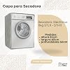 CAPA PARA SECADORA ELECTROLUX 11KG STL11/STH11 TRANSPARENTE FLEX (Cinza) #4