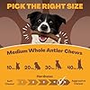 WhiteTail Naturals - Deer Antlers for Dogs - Long Lasting Antler Dog Chews - Crafted in USA, Naturally Shed Antler Dog Bones for Aggressive Chewers (Thick-Medium- 1 Pack) #4