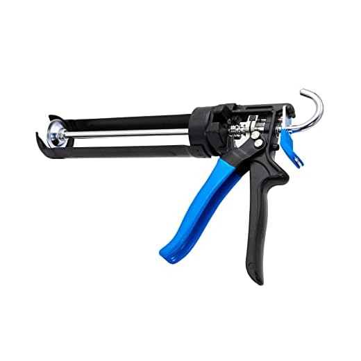 CONFAST 10 oz Heavy Duty Manual Caulking Gun with Rubber Trigger