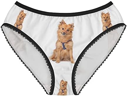 Dutch Keeshond Panties, Dutch Keeshond Underwear, Briefs, Cotton Briefs, Funny Underwear, Panties For Women