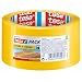 Produktbild tesapack Secure & Strong - gelbes Paketband mit Siegel-Effekt für einen sicheren Transportweg, 50m:50mm