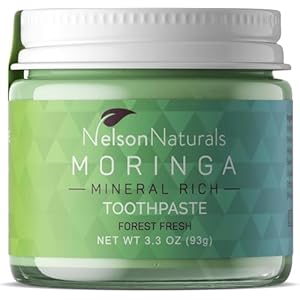 Moringa Mineral Rich Fluoride Free Toothpaste 3.3 oz