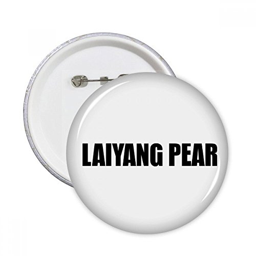 Pins poire ronde Laiyang badge bouton pour masquer un trou ou raviver un vêtement uni