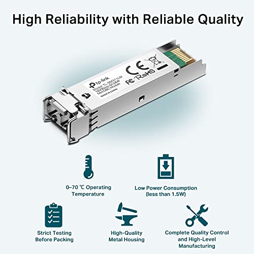 Módulo SFP Gigabit TP-Link TL-SM311LM transceptor multimodo MiniGBIC 3