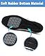 Hixingo Fahrradschuhe Herren Damen Rennrad Und MTB Schuhe Mit Gummisohle, Atmungsaktive Sneaker rutschfeste No-Lock Fahrradschuhe Mountainbike SPD Schuhe（Weiß ，40 EU）