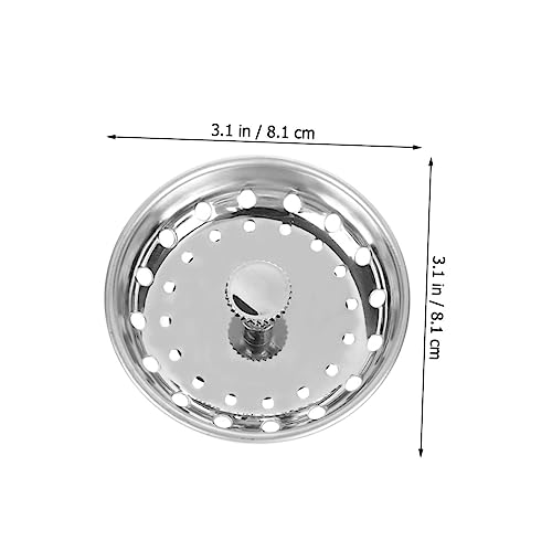 Colador para desagüe de cocina y baño Lurrose 3 piezas miniatura 2