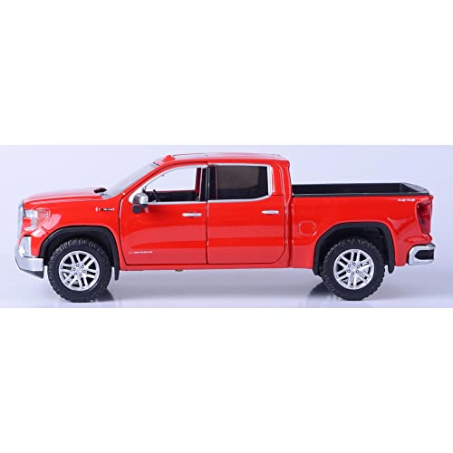 Motormax Scale Model Compatible GMC Sierra 1500 2019 Rojo 1:27 miniatura 2