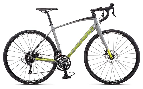 Schwinn Fastback AL Disc Sora Adult Performance Road Bike, Beginner to Intermediate Bicycle Riders, 700c Wheels, 18-Speed Drivetrain, Medium Aluminum Frame, Grey by Schwinn - Image 2