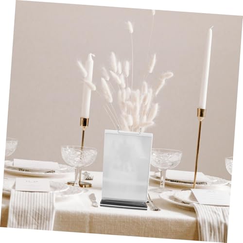 Support de menu acrylique double face pour table et comptoir - 4