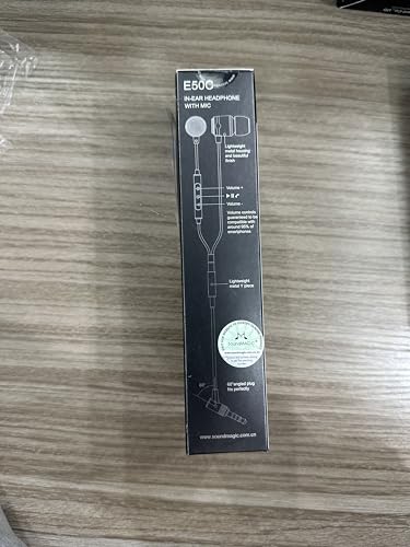 Image of SoundMAGIC E50C Wired Earbuds with Microphone in Ear Monitor HiFi Earphones Good Noise Isolating Headphones Comfortable Fit Blue