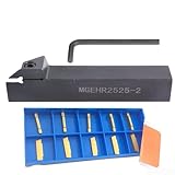 Photo Gallery dazzleex mgehr2525-2 utensili per tornitura con inserto in carburo cnc, ampio supporto per barra di alesatura e scanalatura + inserto mgmn200-g da 2 mm Photo Gallery dazzleex mgehr2525-2 utensili per tornitura con inserto in carburo cnc, ampio supporto per barra di alesatura e scanalatura + inserto mgmn200-g da 2 mm