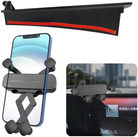 Car Phone Holder Mount for BMW X5 2024，X6 2024，X7 2023 2024 Auto Accessories Navigation Screen Bracket Interior Decoration Mobile Cell Phone Mount