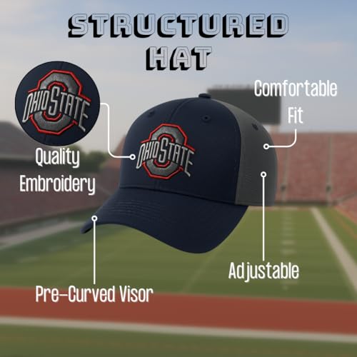 Gorra ajustable dos tonos con logo bordado miniatura 4
