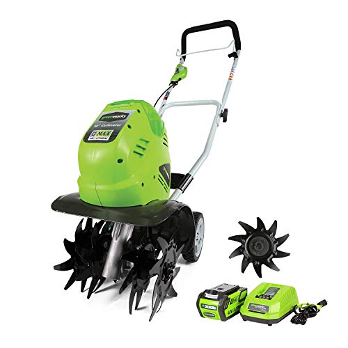 Greenworks 27062 10-Inch 40V Cordless Cultivator
