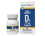 Superior Source Extra Strength Vitamin D3 5,000 IU Tablet, 100 Count (Packaging May Vary)