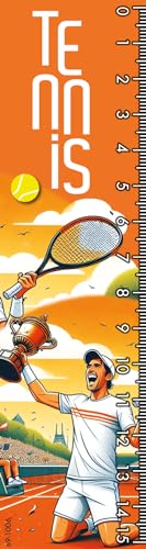 AFIE 69-1006 Tennis Card on Clay with Envelope 12 x 17.5 cm for Sports Sportsman Player Champion or Supporters - Image 3