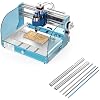 SainSmart Genmitsu 3018-PROVer V2 CNC Router Machine for Beginner + Y-Axis Extension Kit