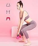 1. Los colores brillantes pueden distinguir diferentes pesos, y el Kettlebell también tiene una etiqueta clara en negrita. Ideal para gimnasios comerciales y su familia.
