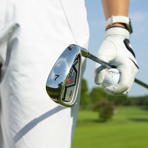 Close-up of PGM Golf Iron Shafts and Heads