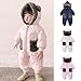 Toddler Baby Snowsuit Newborn One-Piece Puffer Coat Infant Winter Clothes Boys Girls Jumpsuit for for 0-3 Years