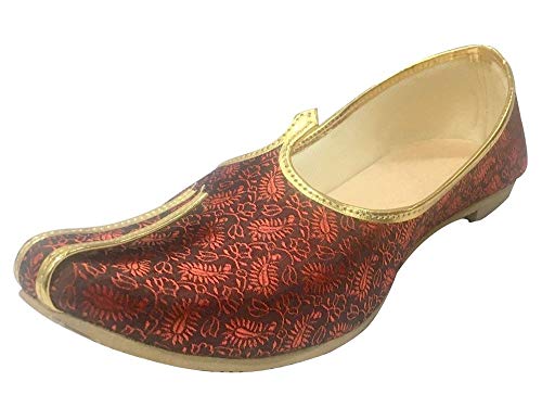 Mens Mehroon Sherwani Jutti Wedding Shoes Indian Shoes Ethnic Shoes Mojari Juti