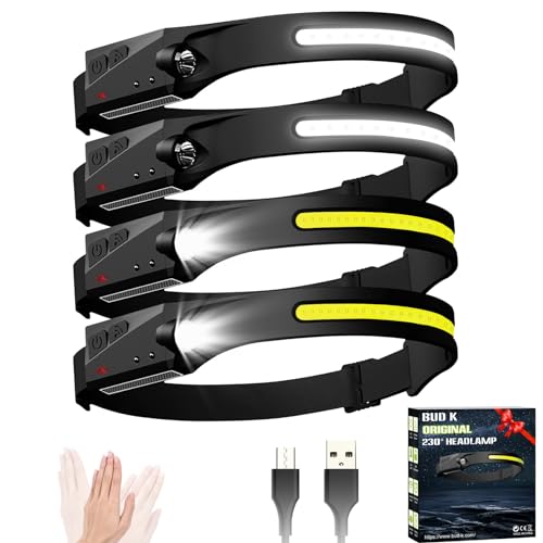 Headlamp-Rechargeable-4Pack-6-Mode-Headlamps-for-Adults-1200Lumens-LED-Headlamp-With-Motion-Sensor230COB-Wide-Beam-Headlight-Bright-Headlamp-Flashlight-for-Camping-Accessories-Gear-Hiking-Running